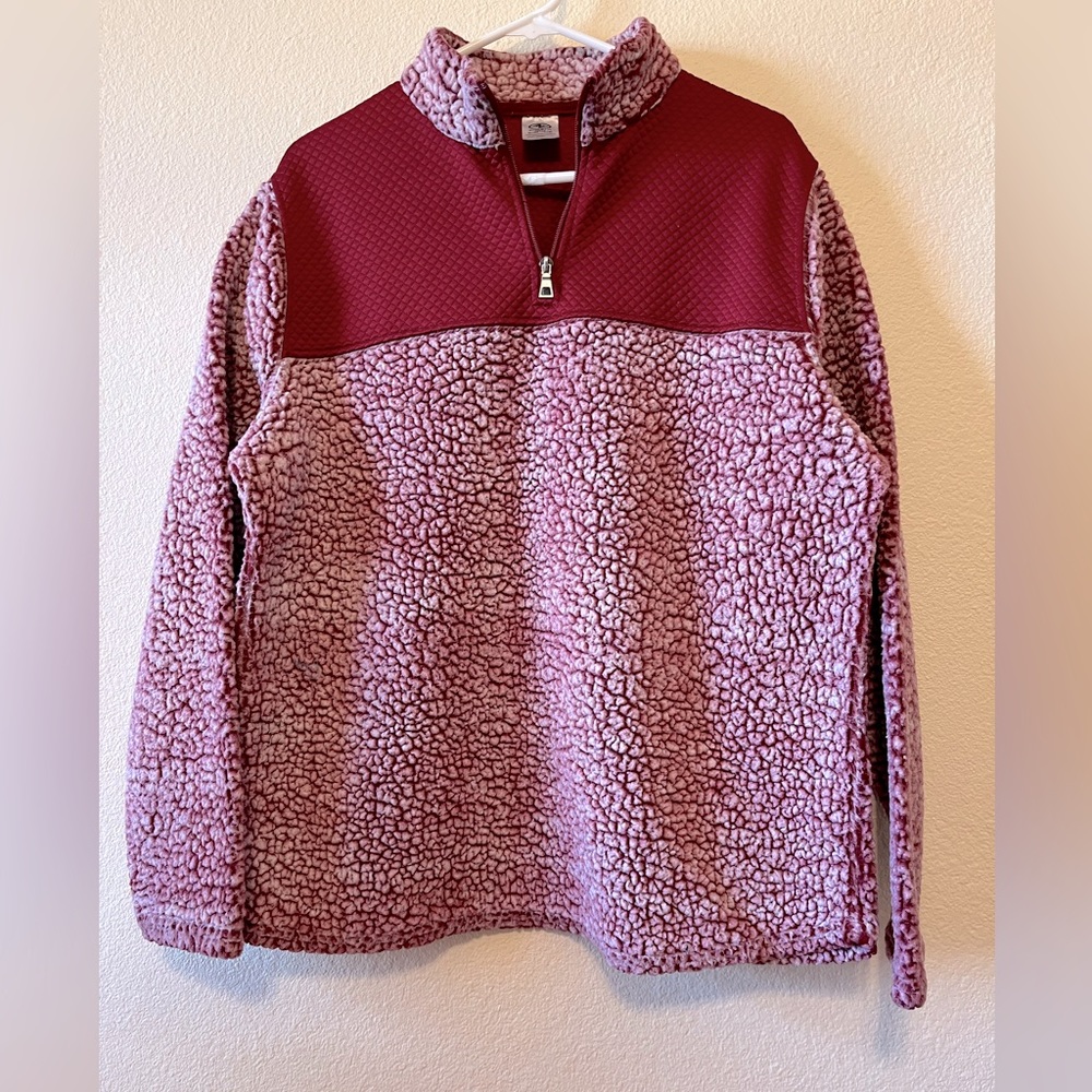 Athletic- Works X-Large Red/ Maroon Winter Pullover Coat